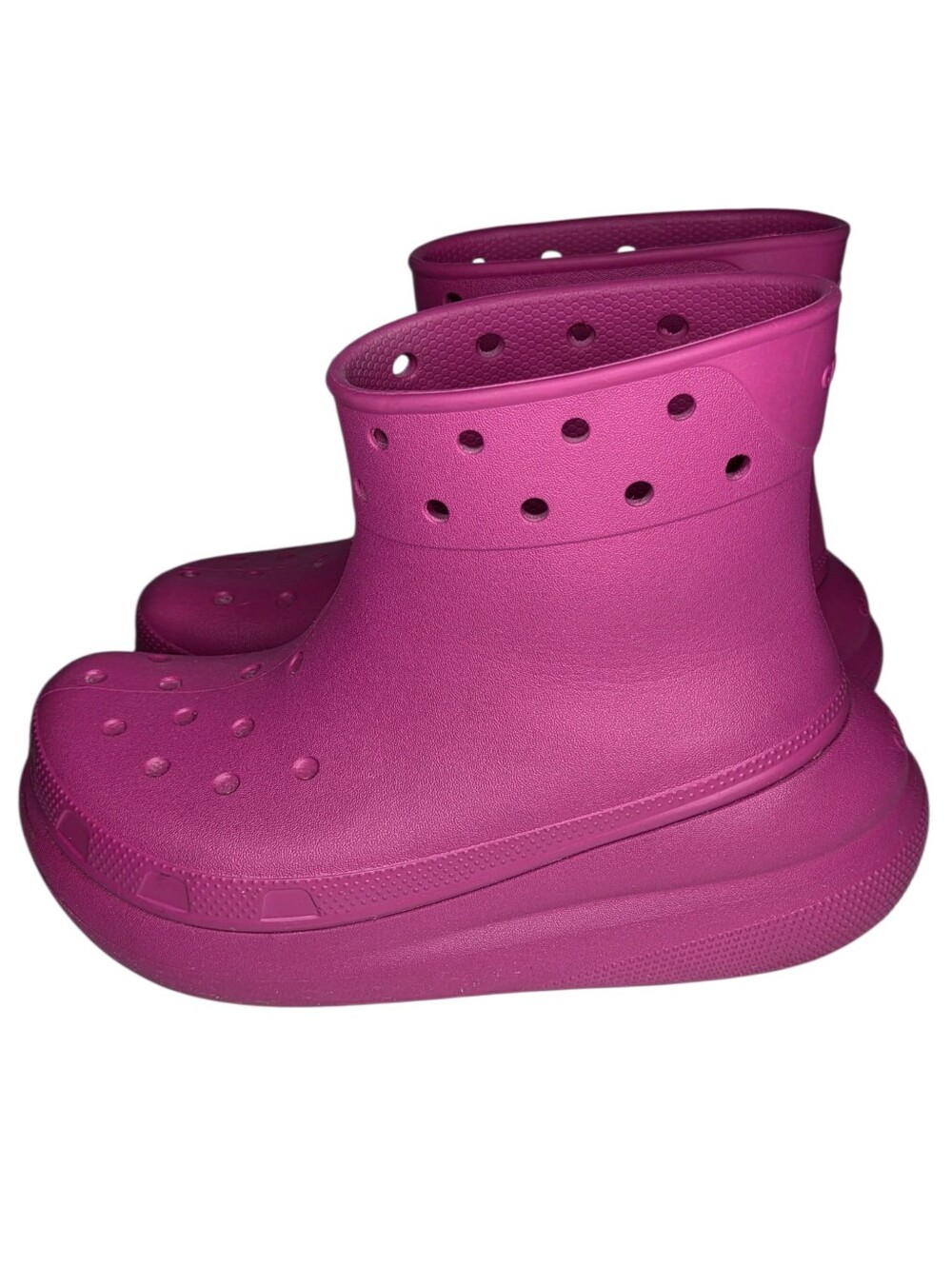 Crocs Classic Crush Unisex Rain Waterproof Boots Size Women's 7 Men's 5